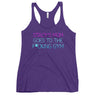 Stacy's Mom Goes To The F*cking Gym Women's Racerback Tank