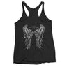 Even Heaven Has Leg Days (in memory of Christina "Christy" Mayberry)Women's Racerback Tank