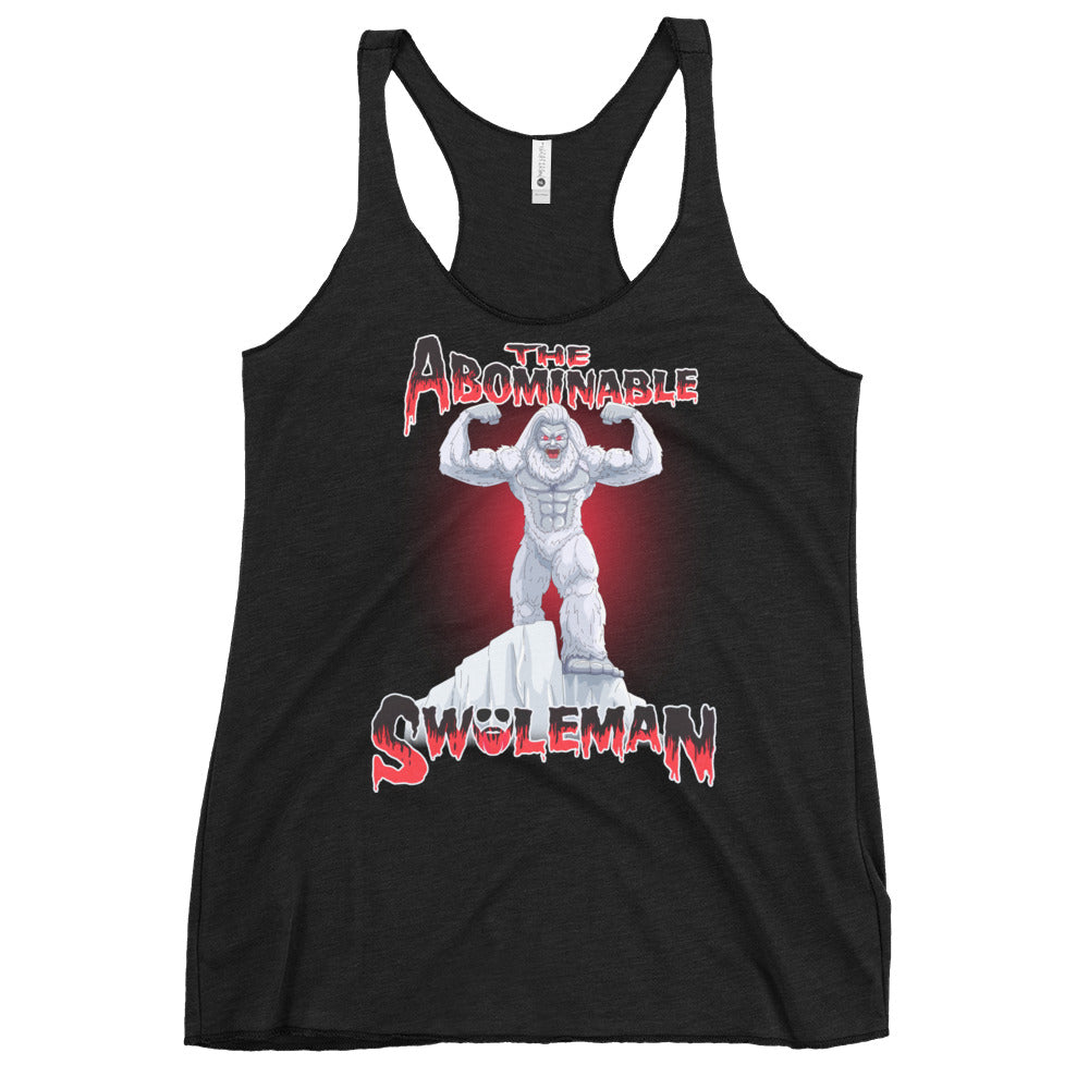 The Abominable Swoleman Women's Racerback Tank