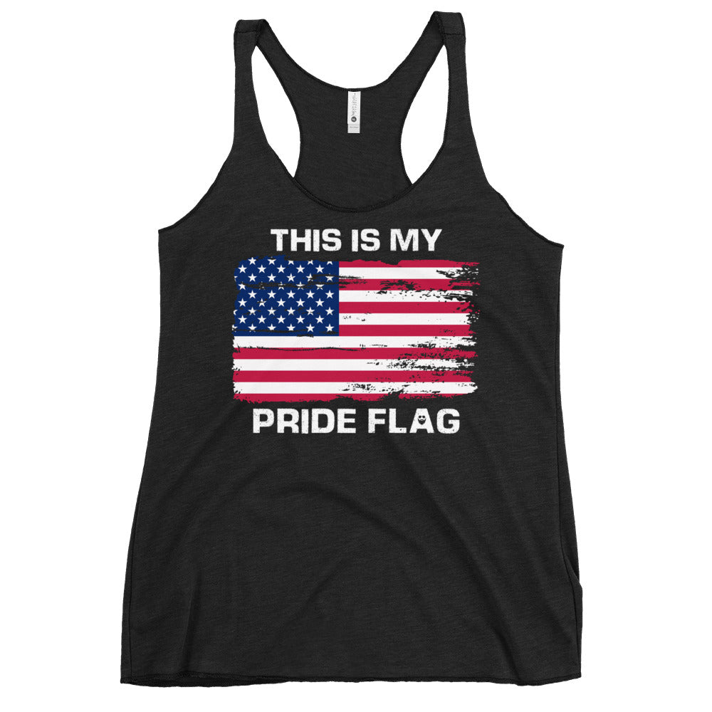 This Is My Pride Flag Women's Racerback Tank