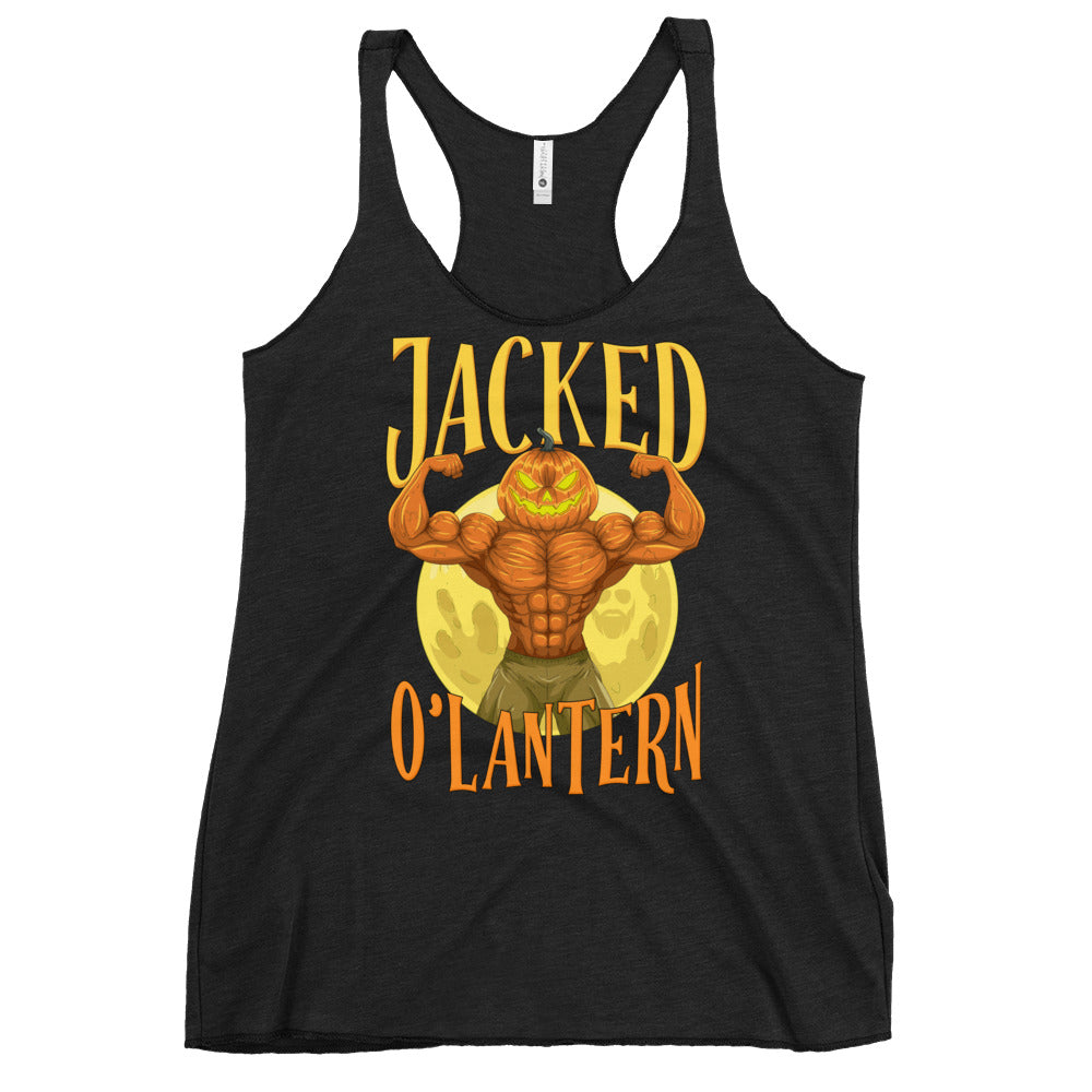 Jacked O'Lantern Women's Racerback Tank