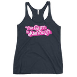 The Gym Is Kenough (Text) Women's Racerback Tank