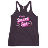 I'm a Barbell Girl Women's Racerback Tank