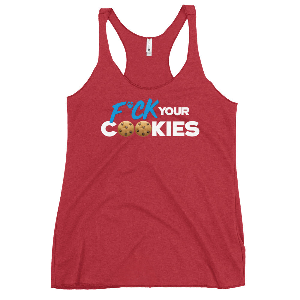 F*ck Your Cookies Women's Racerback Tank