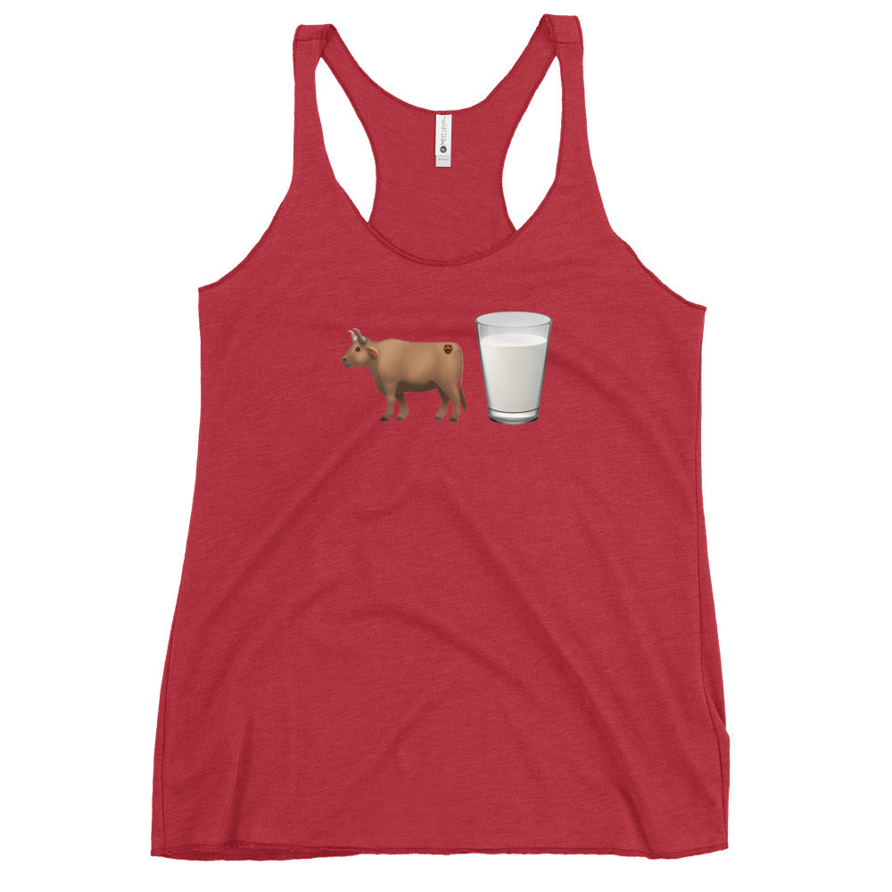 Bull Milk Women's Racerback Tank