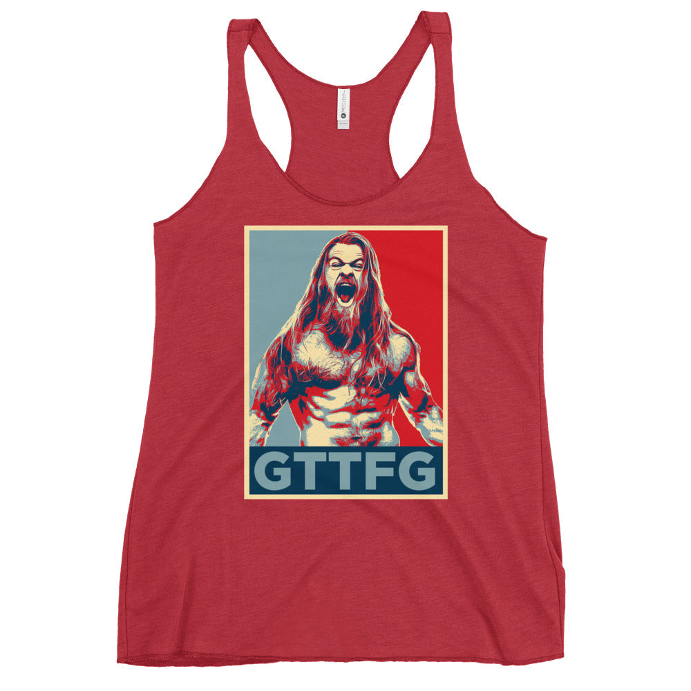 GTTFG Hope Poster Women's Racerback Tank