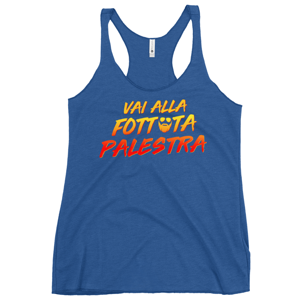 Vai Alla Fottuta Palestra Women's Racerback Tank