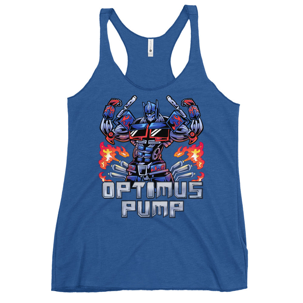 Optimus Pump Women's Racerback Tank