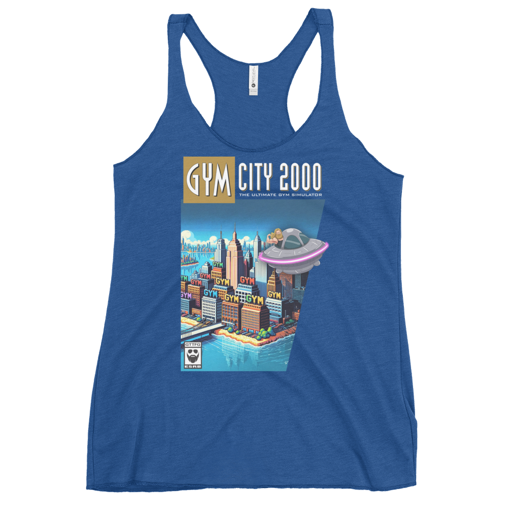 Gym City 2000 Women's Racerback Tank