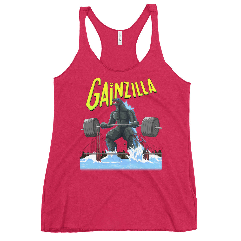 Gainzilla Women's Racerback Tank