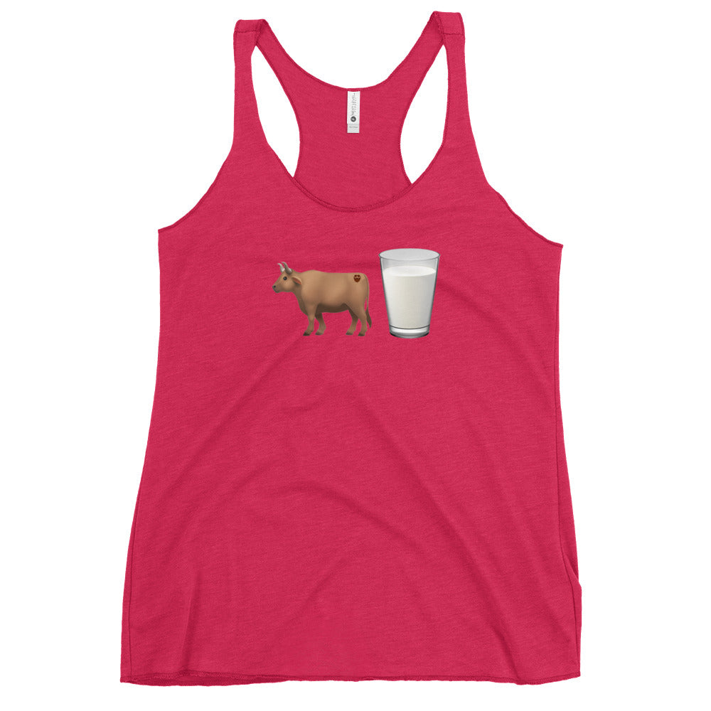 Bull Milk Women's Racerback Tank