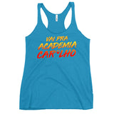 Vai Pra Academia Caralho Women's Racerback Tank