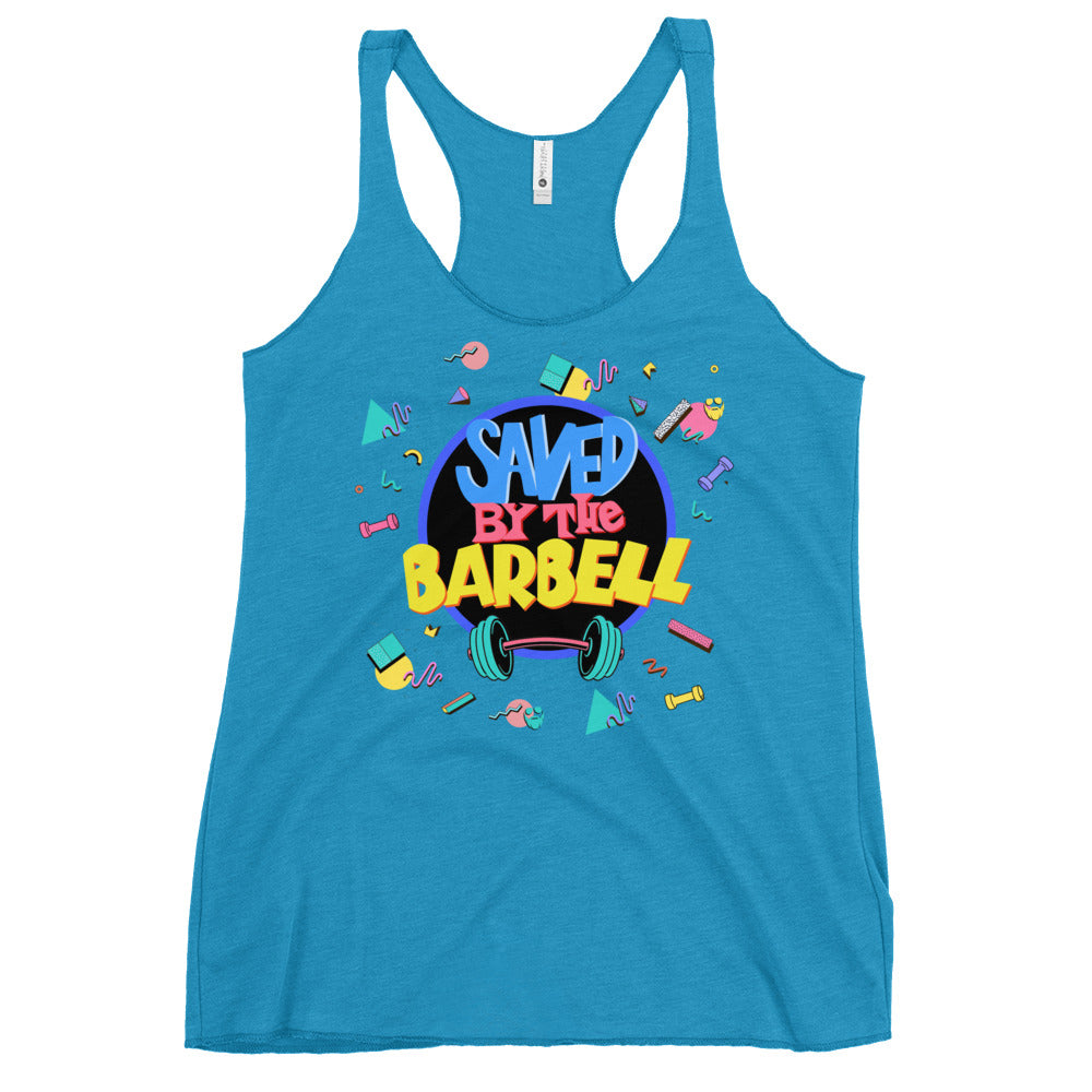 Saved By The Barbell Women's Racerback Tank