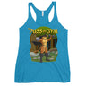 Puss In Gym Women's Racerback Tank