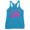 Go To The F*cking Gym Pink Women's Racerback Tank