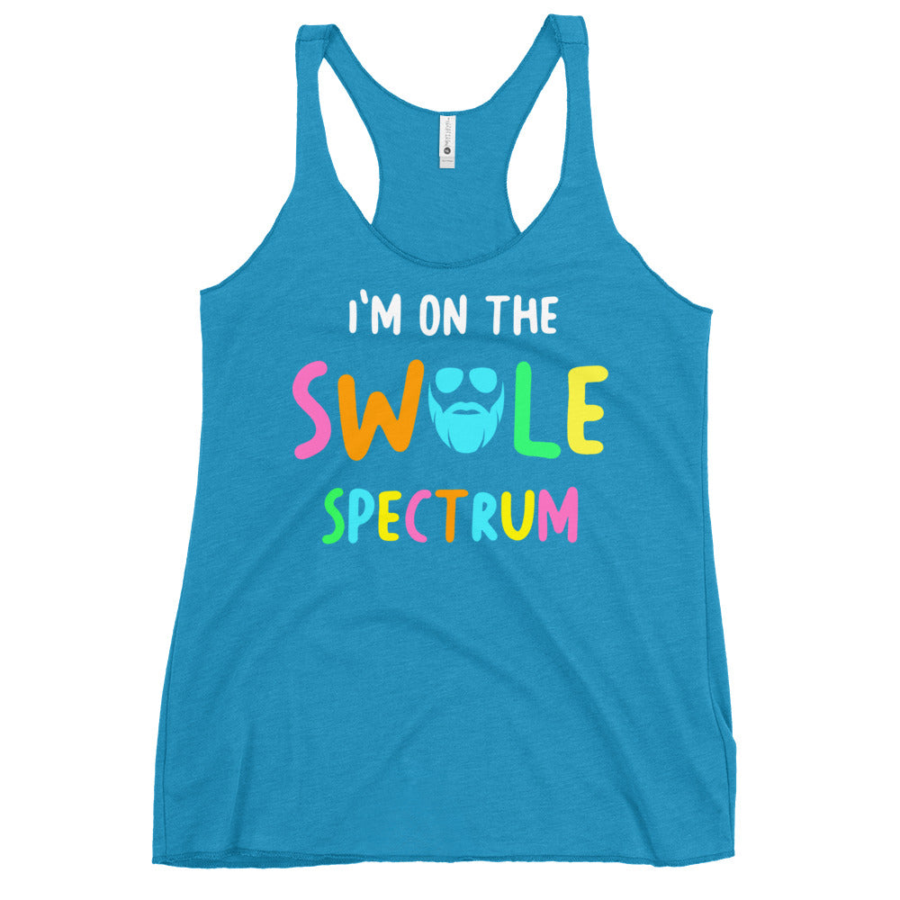 I'm On The Swole Spectrum Women's Racerback Tank