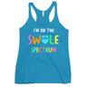 I'm On The Swole Spectrum Women's Racerback Tank