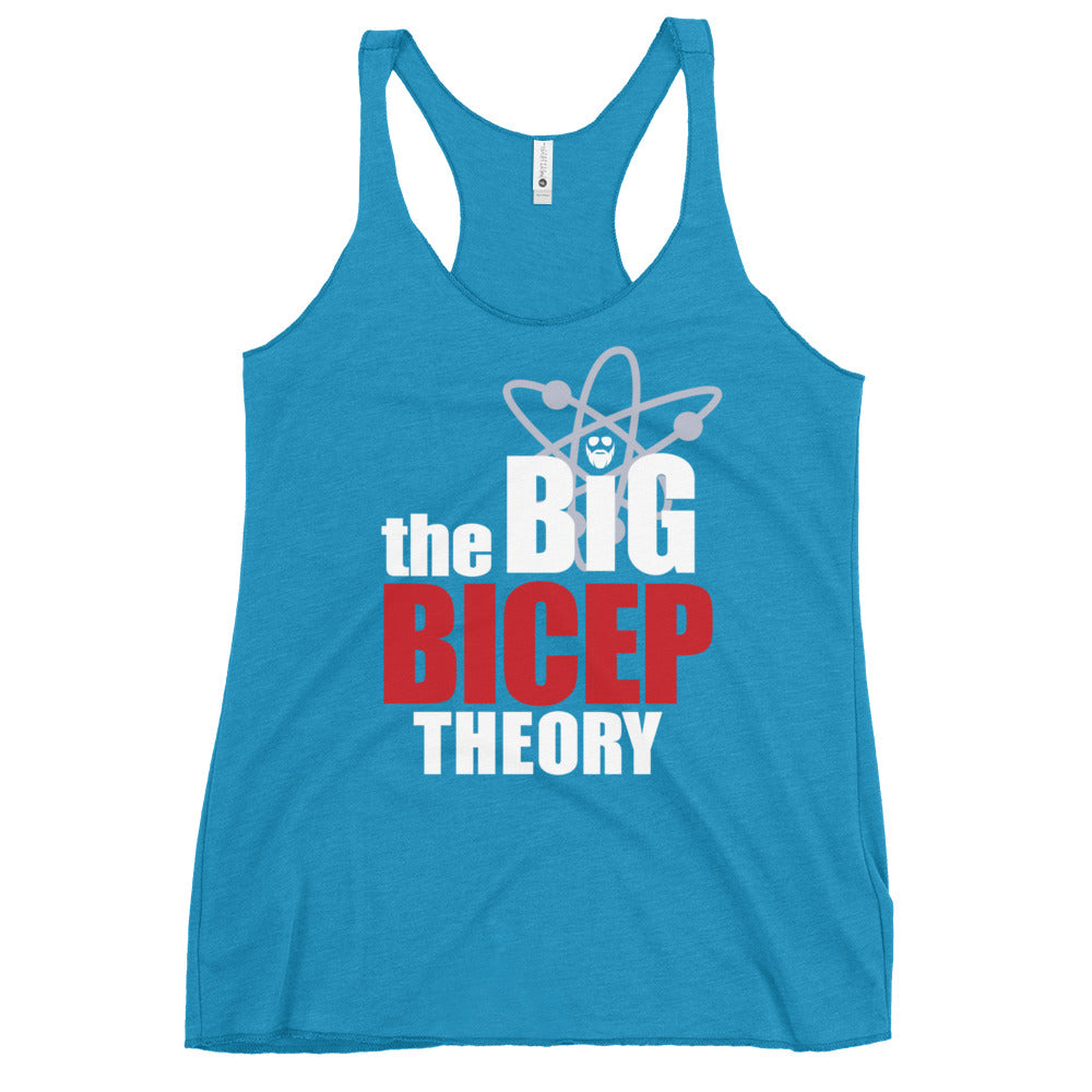 The Big Bicep Theory Women's Racerback Tank