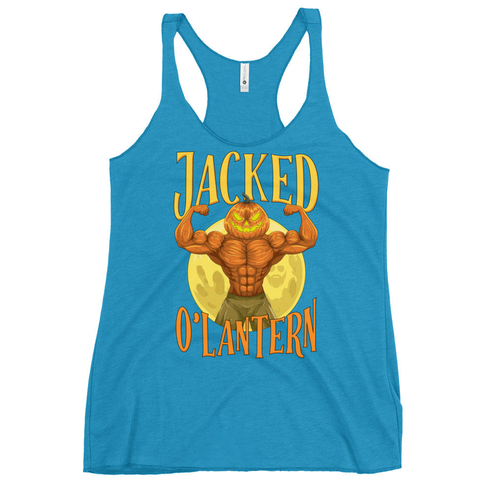 Jacked O'Lantern Women's Racerback Tank