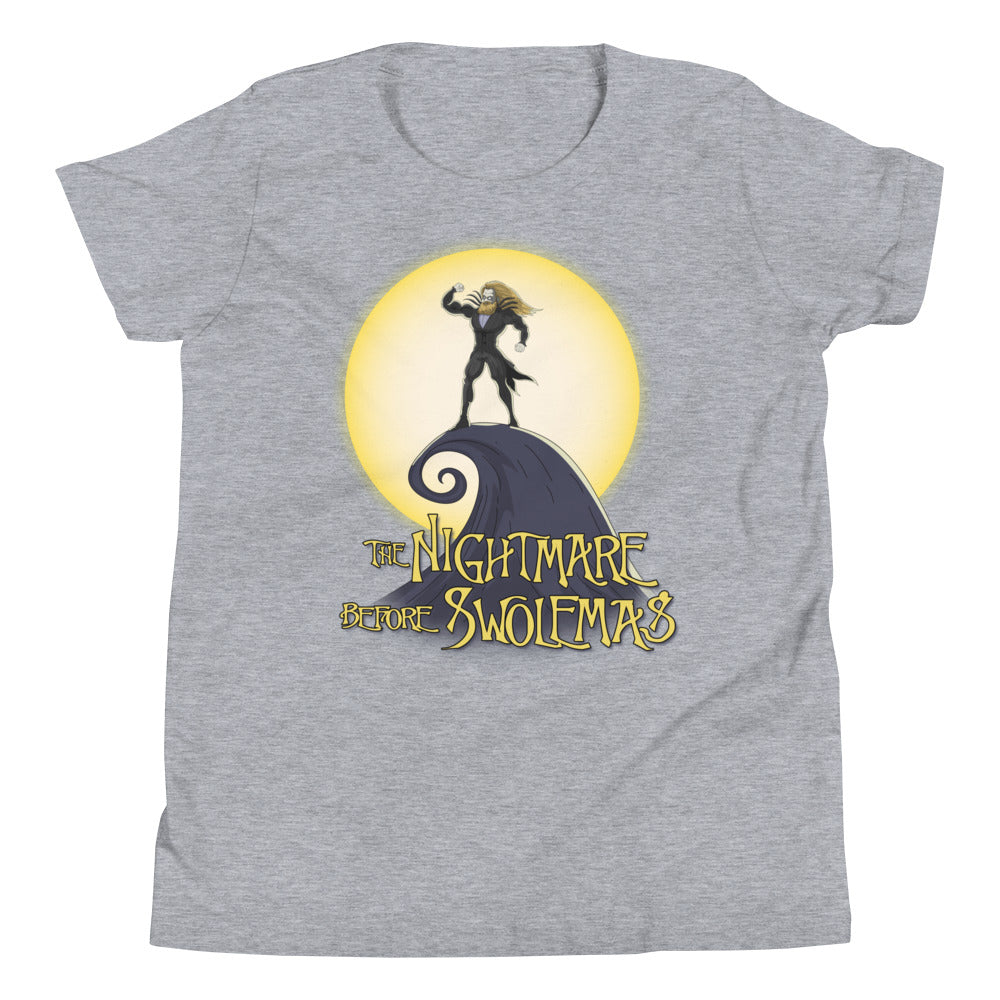 The Nightmare Before Swolemas Kids T-Shirt