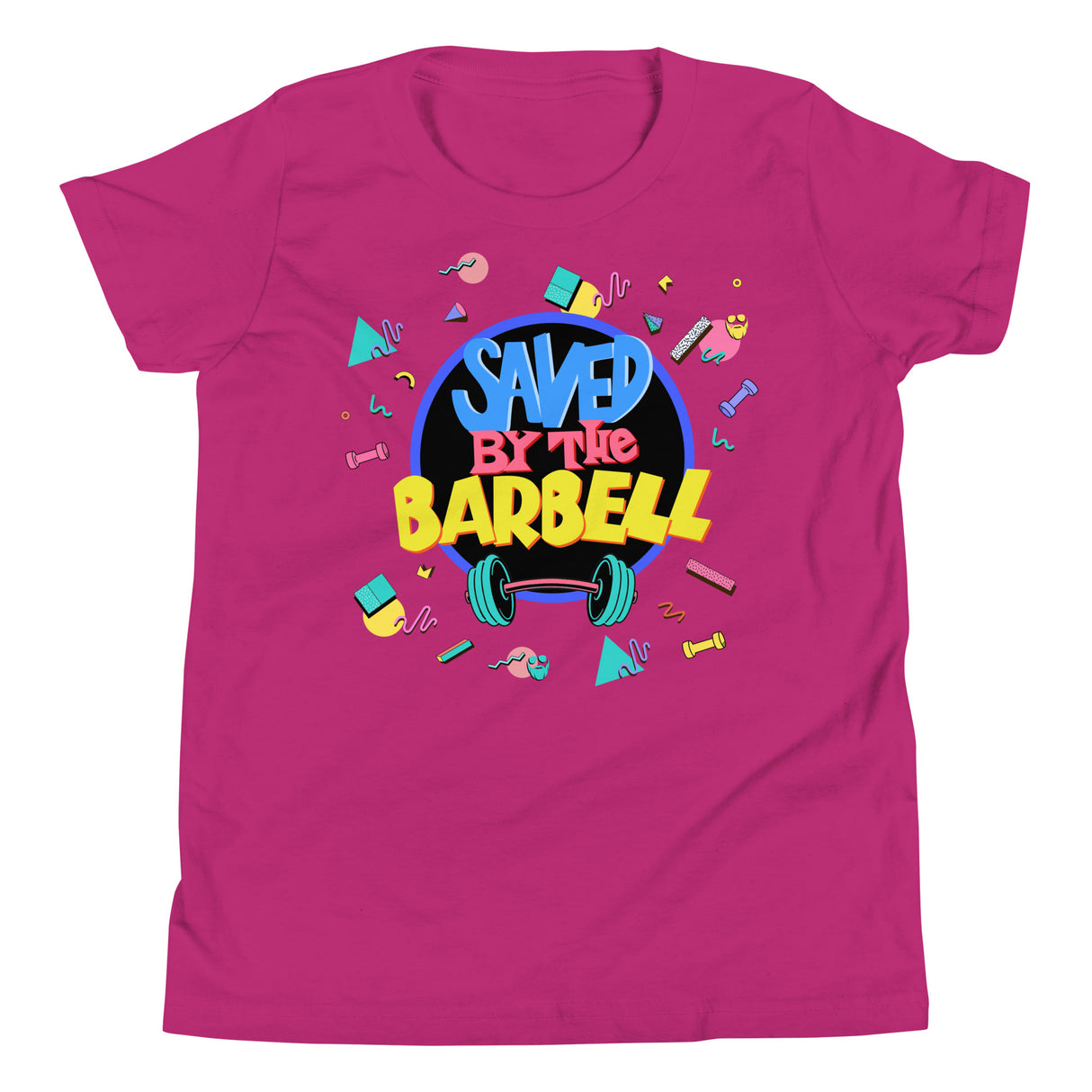 Saved By The Barbell Kids T-Shirt