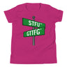 Corner of STFU and GTTFG Kids T-Shirt