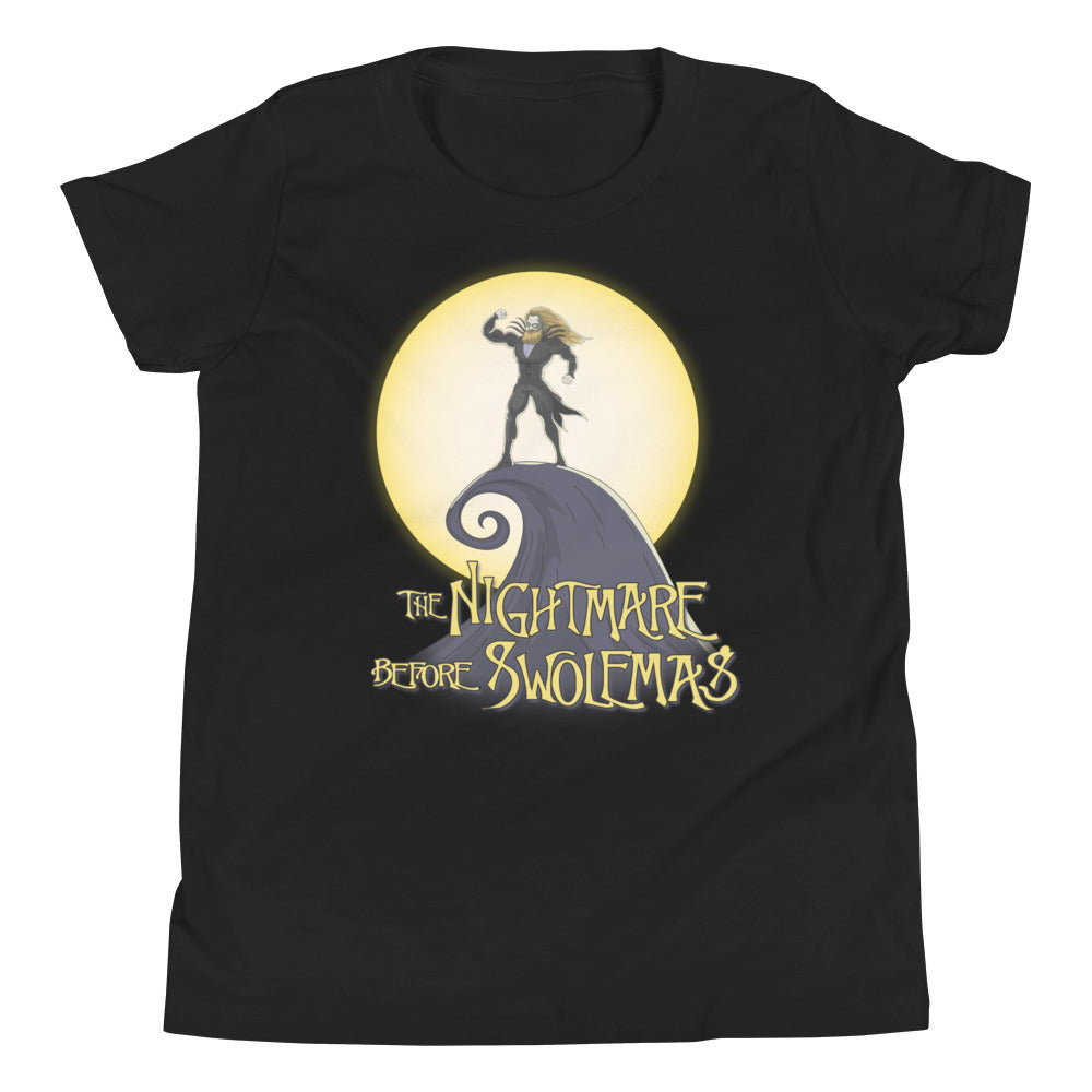 The Nightmare Before Swolemas Kids T-Shirt