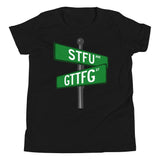 Corner of STFU and GTTFG Kids T-Shirt