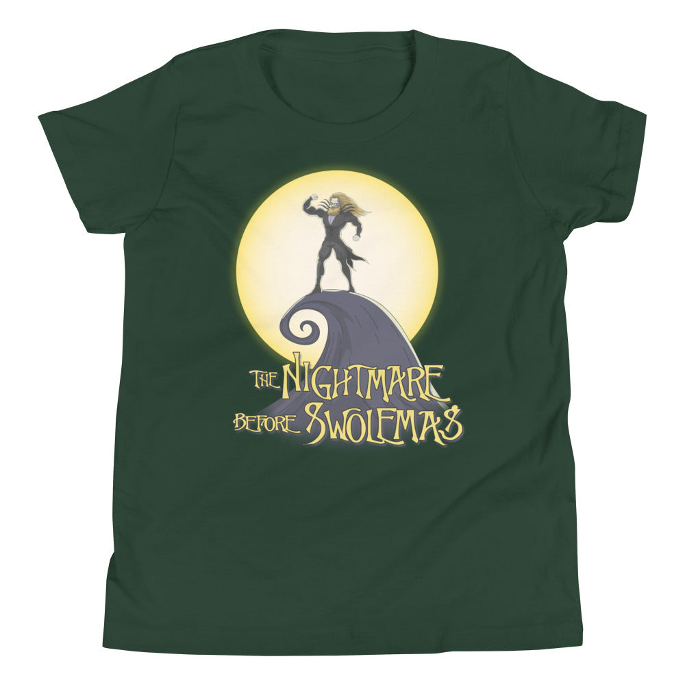 The Nightmare Before Swolemas Kids T-Shirt
