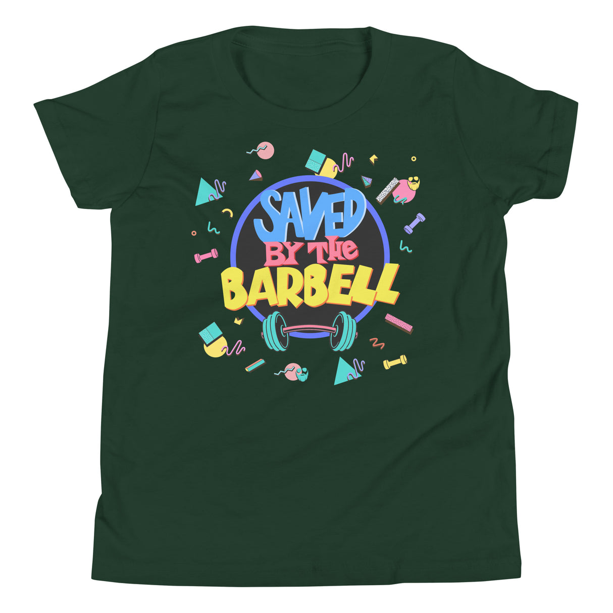 Saved By The Barbell Kids T-Shirt