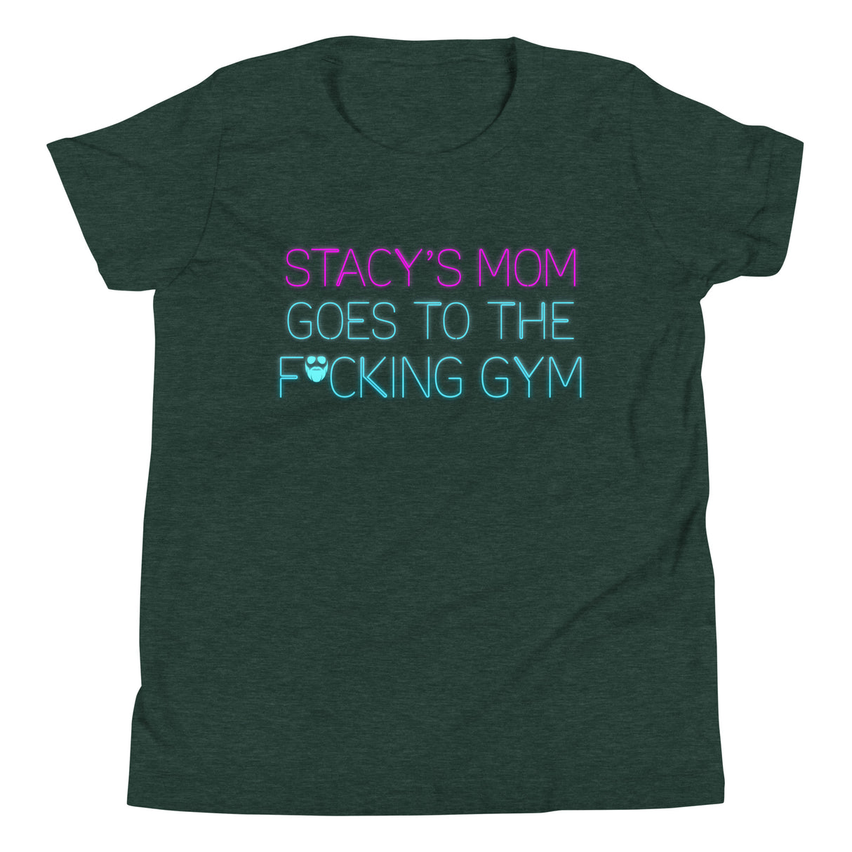 Stacy's Mom Goes To The F*cking Gym Kids T-Shirt