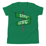 Corner of STFU and GTTFG Kids T-Shirt