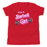 I'm a Barbell Girl Kids T-Shirt