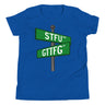 Corner of STFU and GTTFG Kids T-Shirt