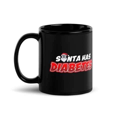 Santa Has Diabetes Mug