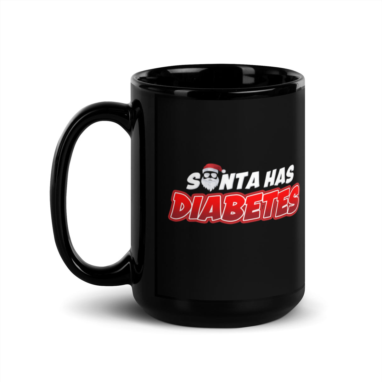 Santa Has Diabetes Mug