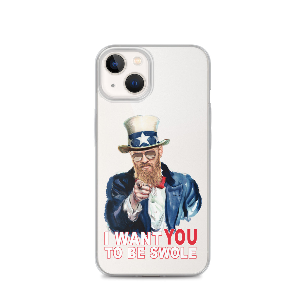 I Want You To Be Swole iPhone Case