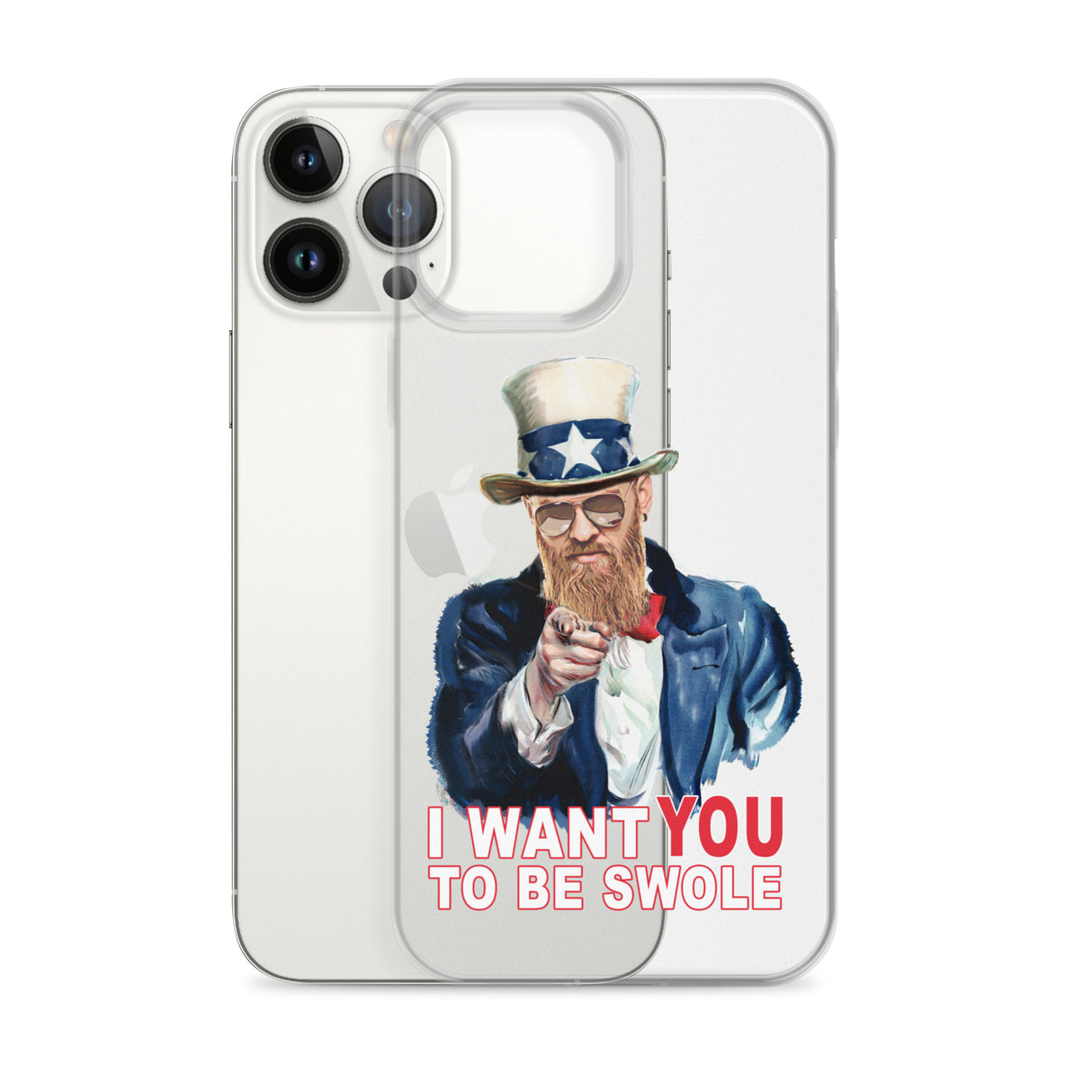 I Want You To Be Swole iPhone Case