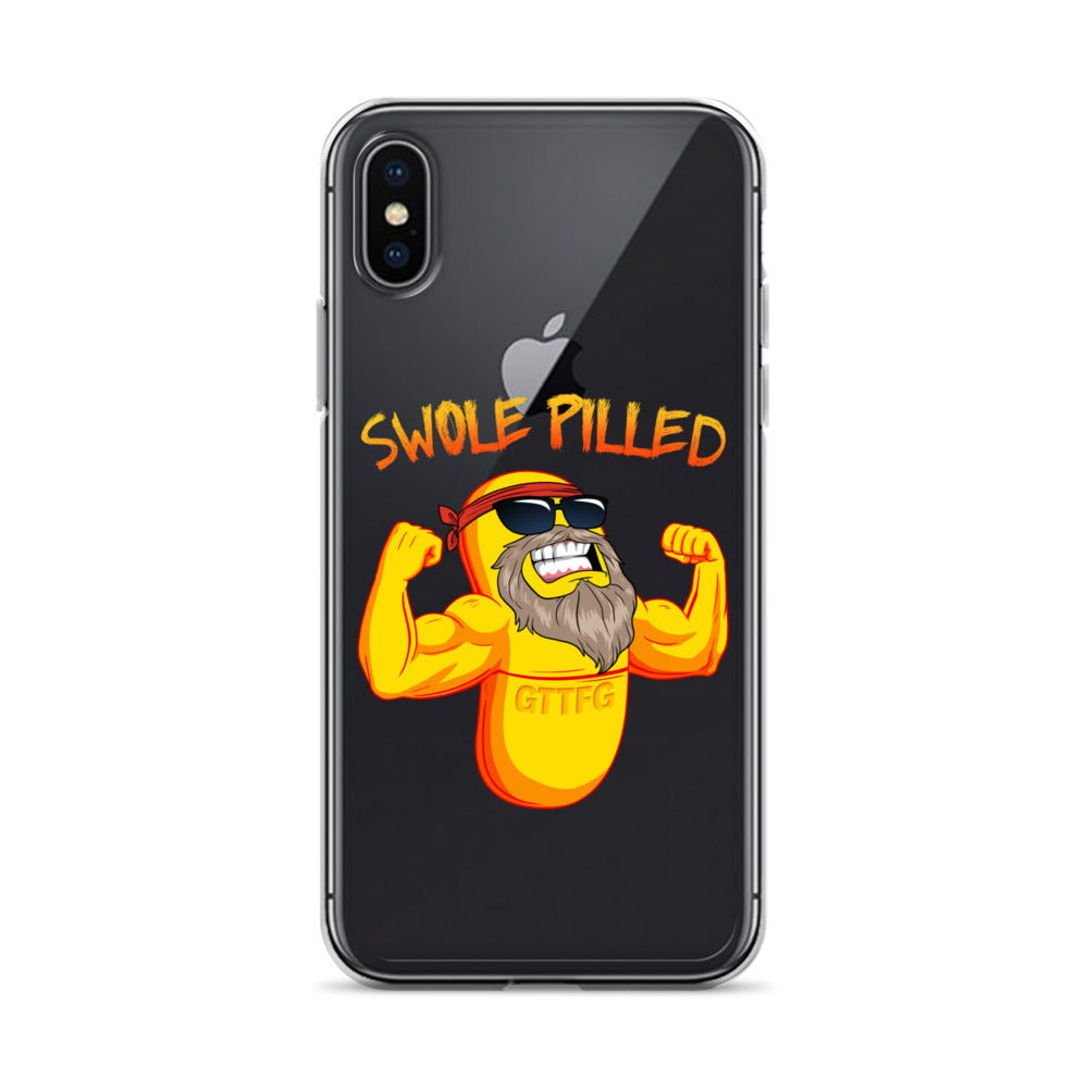Swole Pilled iPhone Case
