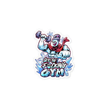 Frosty The SwoleMan Sticker