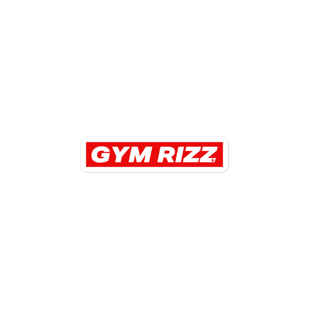Gym Rizz Sticker