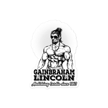 Gainbraham Lincoln Sticker