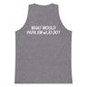 What Would Papa Swolio Do? Premium Tank Top