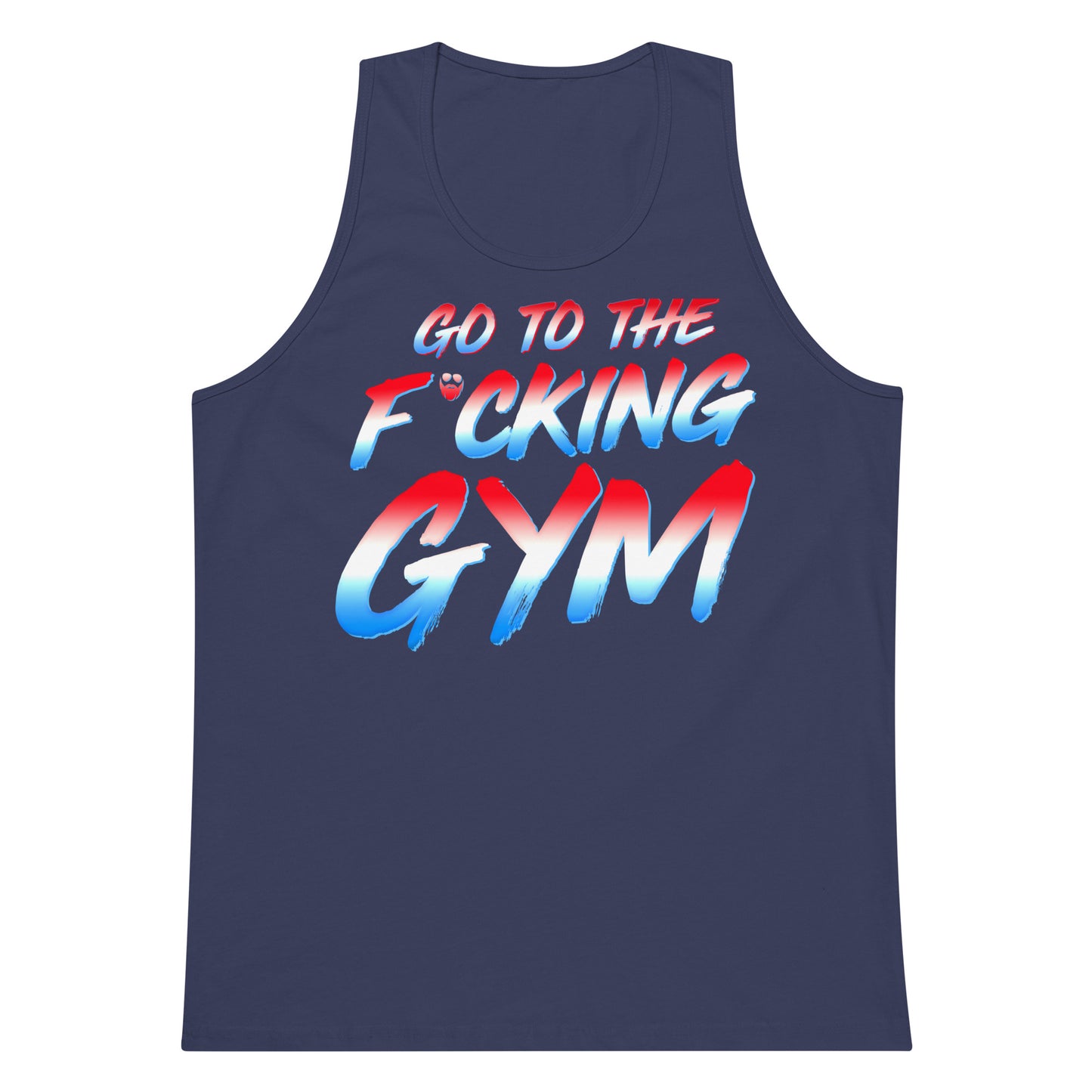 Go To The F*cking Gym USA Tank Top