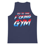 Go To The F*cking Gym USA Premium Tank Top
