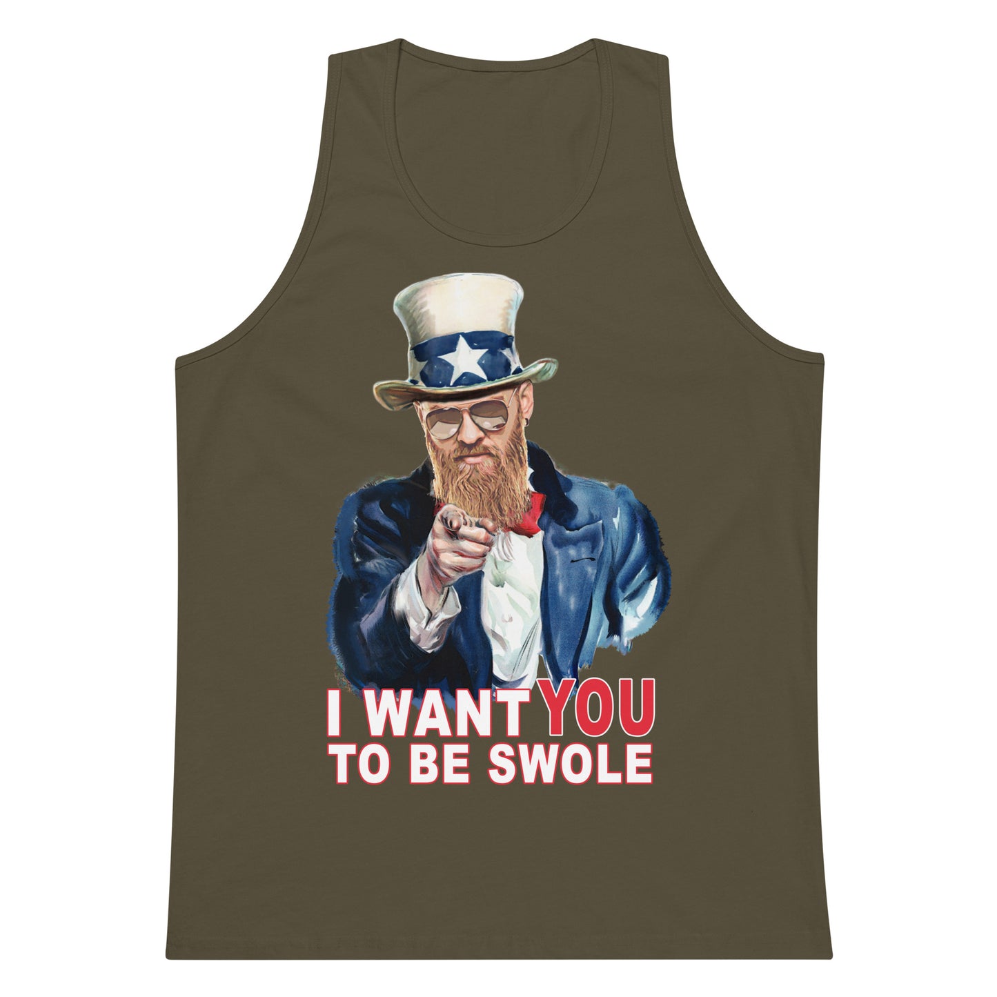 I Want You To Be Swole Premium Tank Top