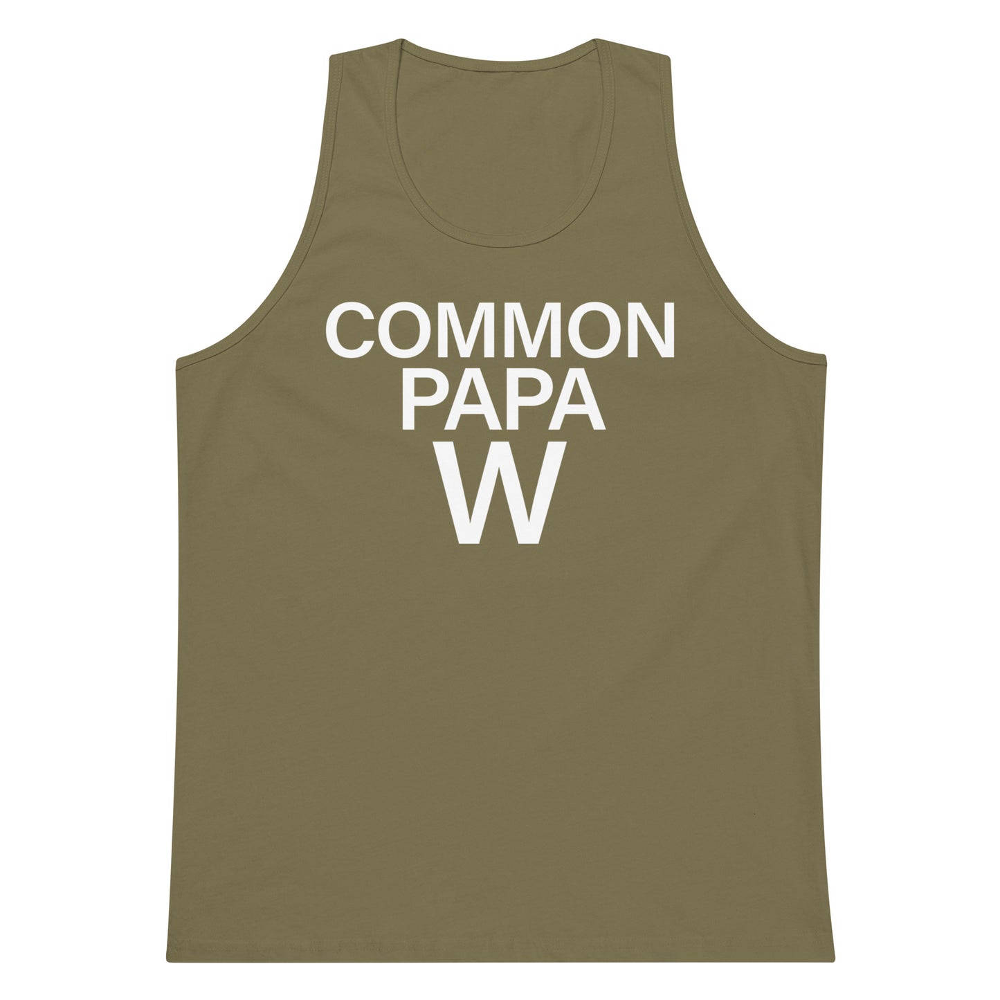 Common Papa W Premium Tank Top