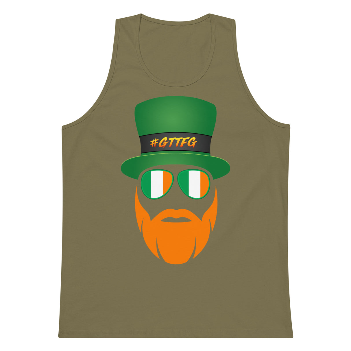 Saint Patrick's Day Logo Premium Tank Top