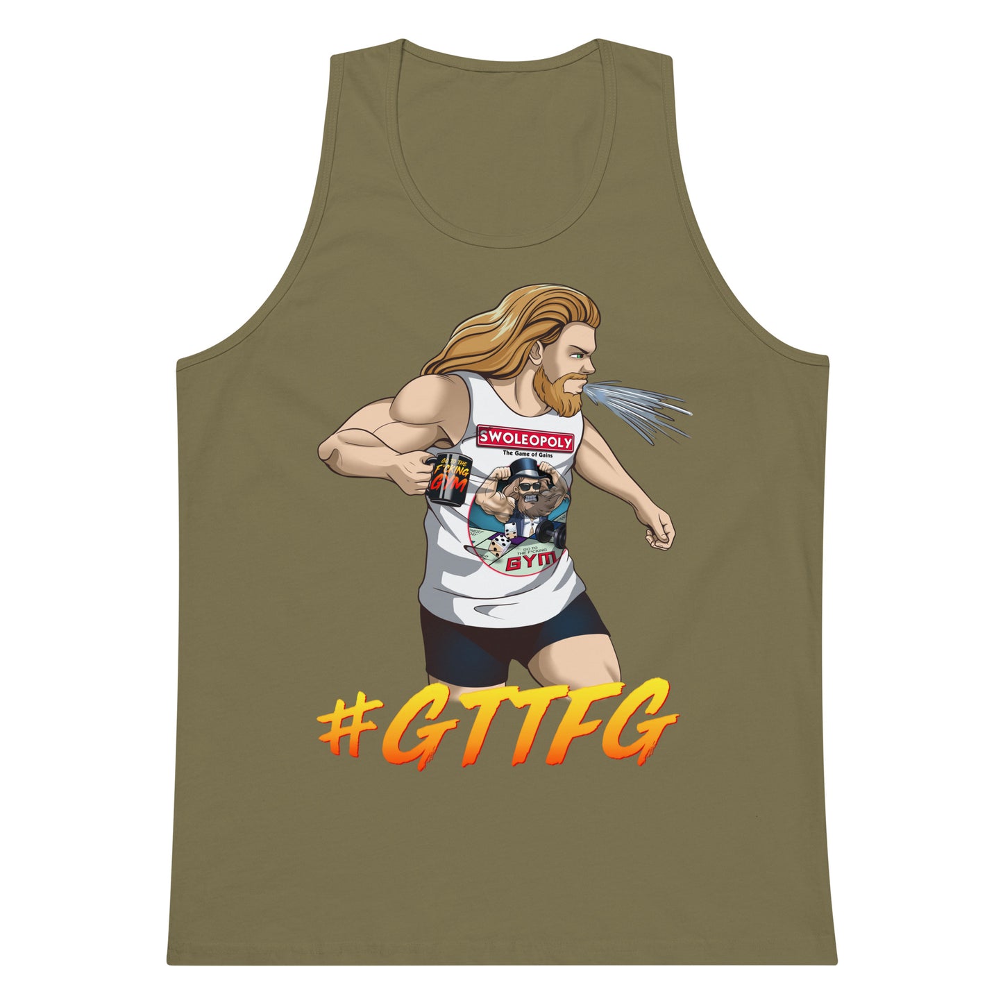 Spit & GTTFG Premium Tank Top