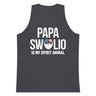 Papa Swolio Is My Spirit Animal Premium Tank Top